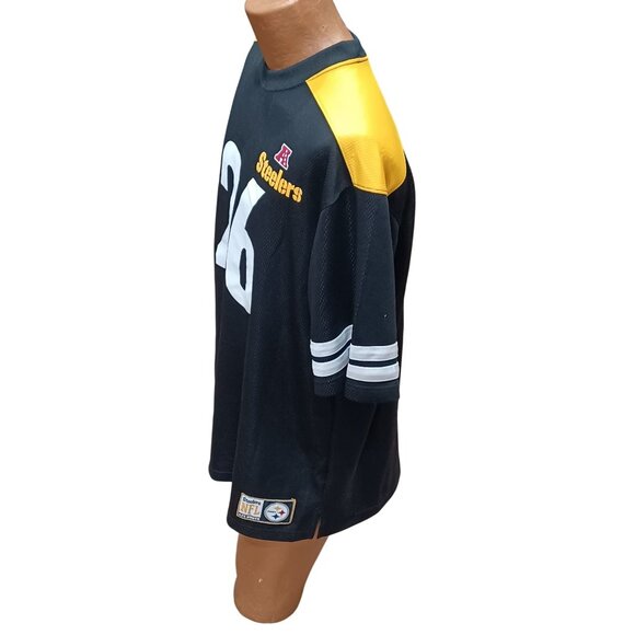 Majestic NFL Pittsburgh Steelers LeVeon Bell #26 Black Jersey XL AFC North 2014 - Picture 2 of 7